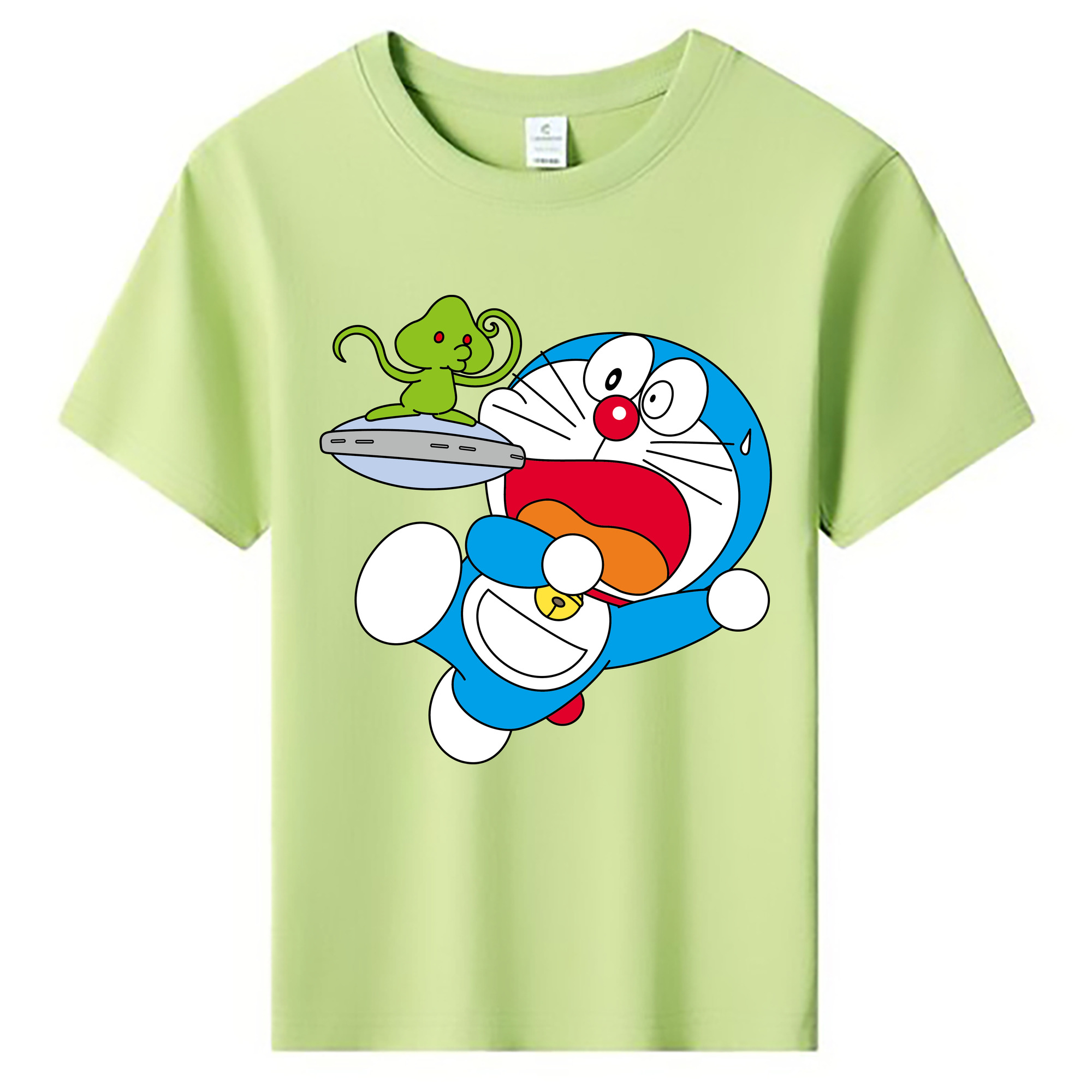 （画像用） ドラえもん Doraemon 綿100％キッズTシャツ（フロントプリント）